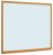 Earth IT - Wood Framed Non Magnetic Drywipe Whiteboard