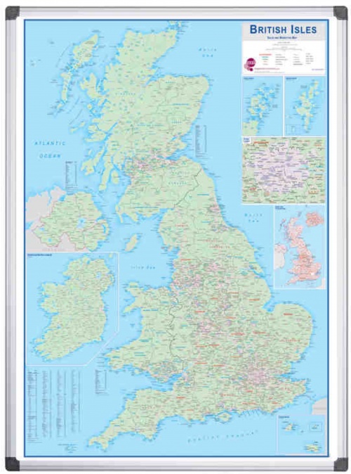 British Isles Sales / Marketing Map Signs 4 Schools