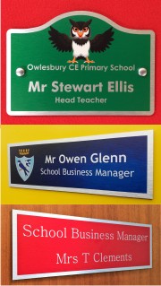 Classroom & Office Door Signs
