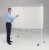 Freestanding Dual Action Revolving Laminate Whiteboards