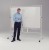 Freestanding Dual Action Revolving Whiteboards