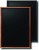 Narrow Frame Teak and Black Chalkboards