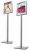 Freestanding Double Sided Sign Post Stand
