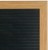 Bi-Office Wood Frame Grooved Letter Board