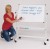 Write On Junior Mobile Drywipe Whiteboard