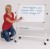 Write On Junior Mobile Drywipe Whiteboard