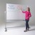 WriteOn Laminate Mobile Revolving Whiteboards