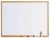 Earth IT - Wood Framed Non Magnetic Drywipe Whiteboard