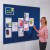 Sapphire Unframed Notice Board