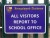 General School Notice Signs - Existing Mounted