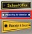 Tamper Resistant Acrylic Classroom Door Signs