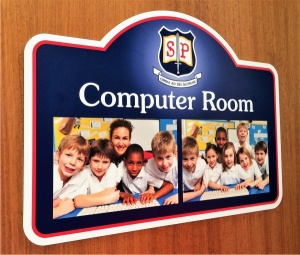 5mm Foamex School Signs