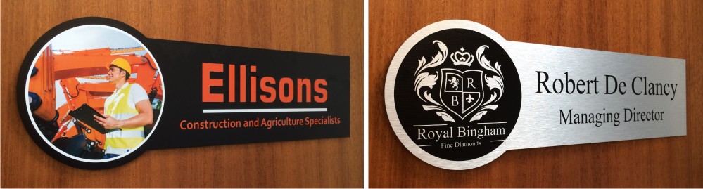 Crest Office Door Signs