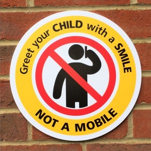 Circular 5mm PCM School Signs