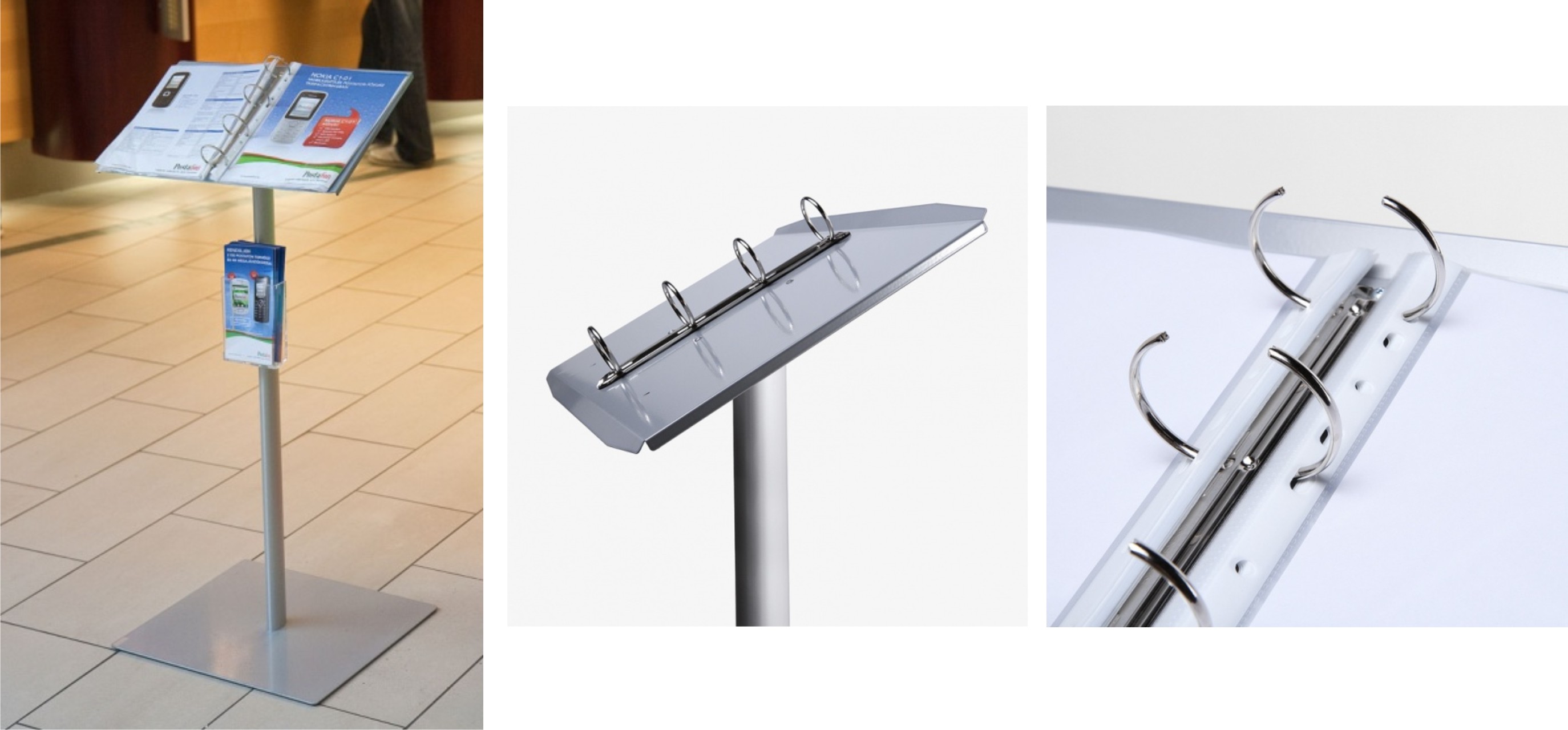 ring binder stand