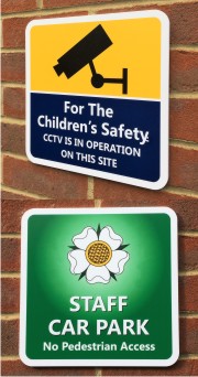 Square 5mm Foamex School Signs