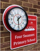 Custom School Clock